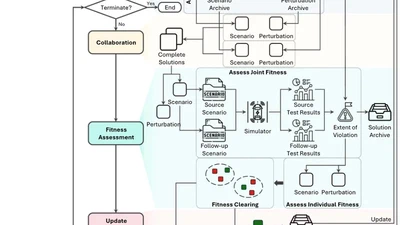Using Cooperative Co-evolutionary Search to Generate Metamorphic Test Cases for Autonomous Driving Systems featured image